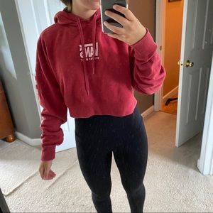 VANS cropped hoodie